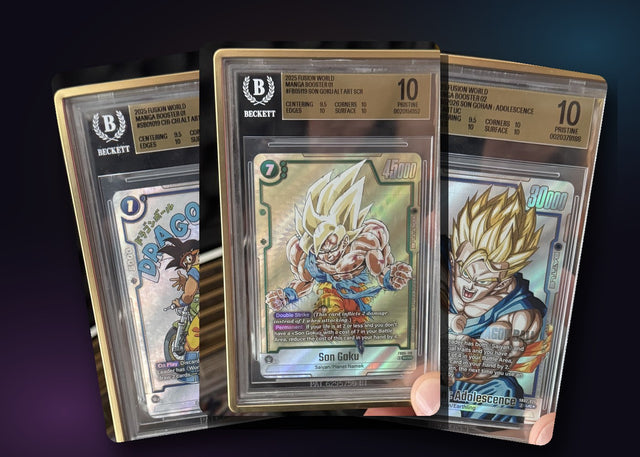 Graded Dragon Ball cards, BGS 10 Pristine