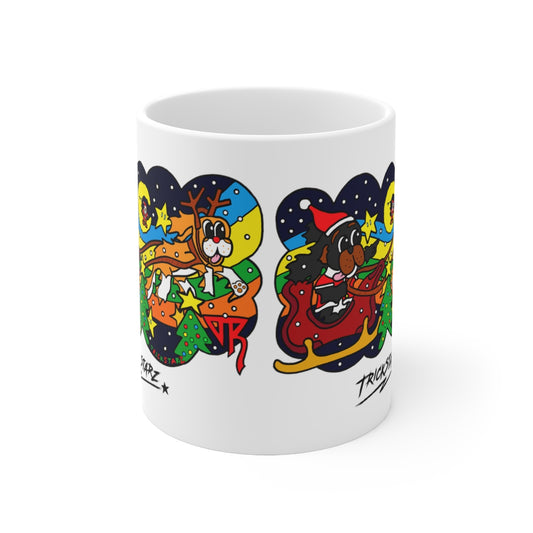 "Christmas Wufs" - Coffee Cup