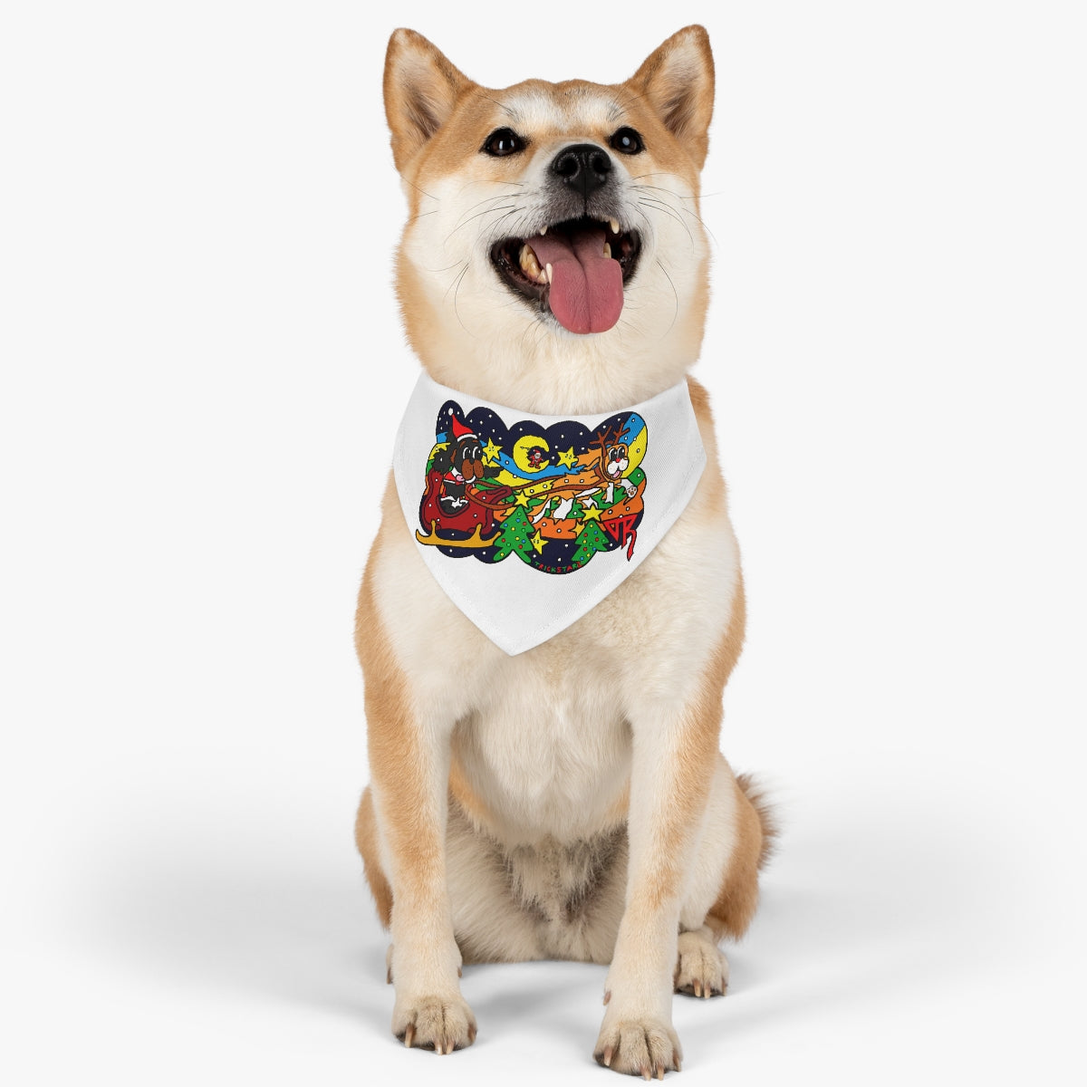 "Christmas Wufs" - Pet Bandana