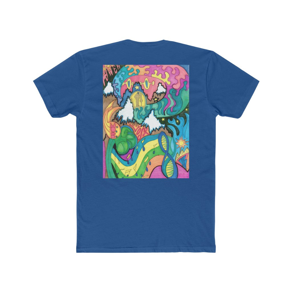 世界有名な Monument Artwork T-Shirt | T-Shirt Artwork | Three Star ミュージシャン