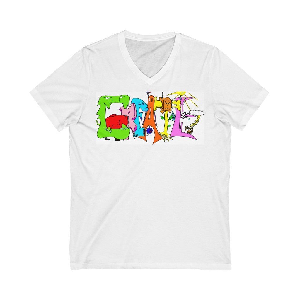 V-Neck T-Shirts | Artwork Shirts | Art Clothing | Three Star Studios