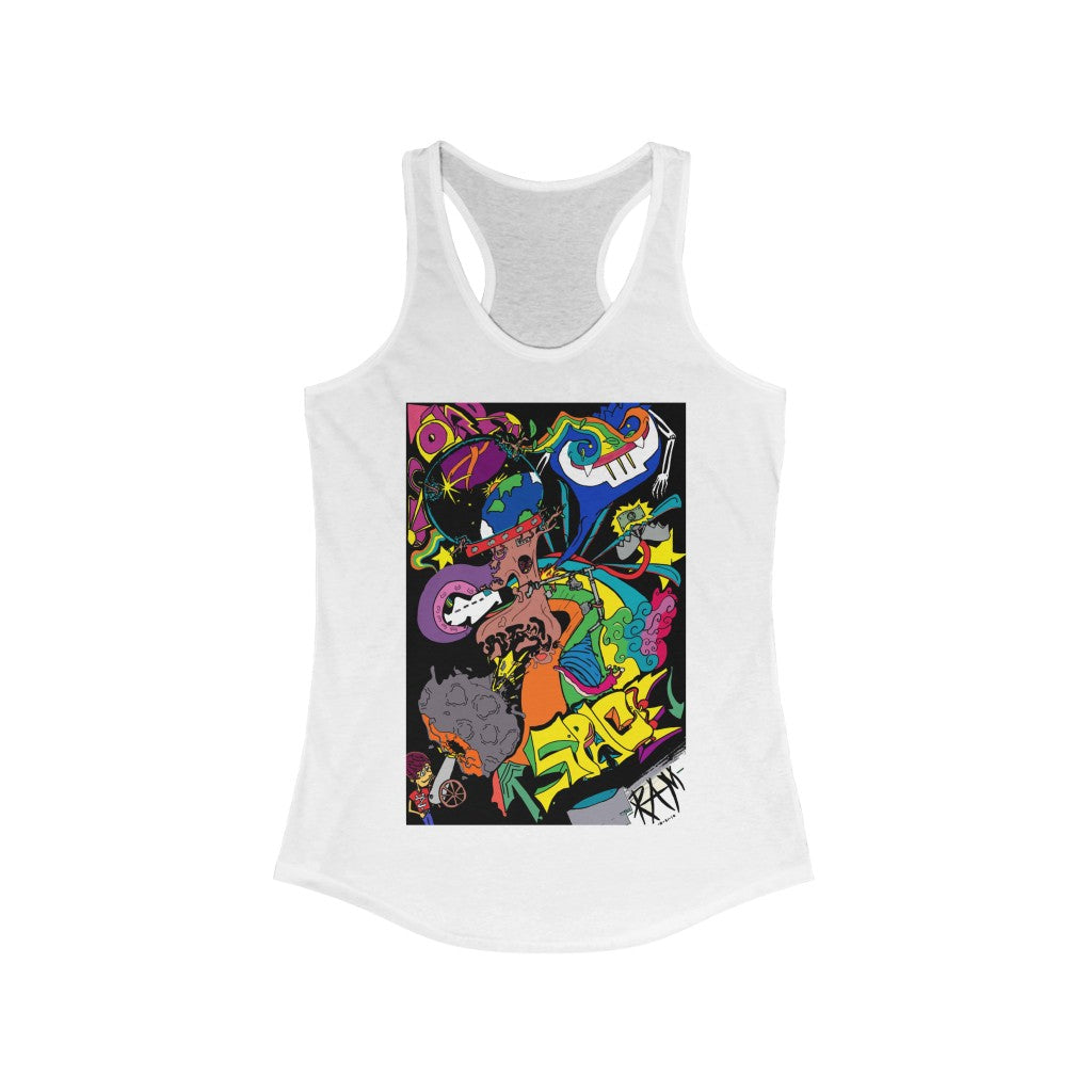 Printed Tank Top | Fitted Tank Top | Three Star Studios