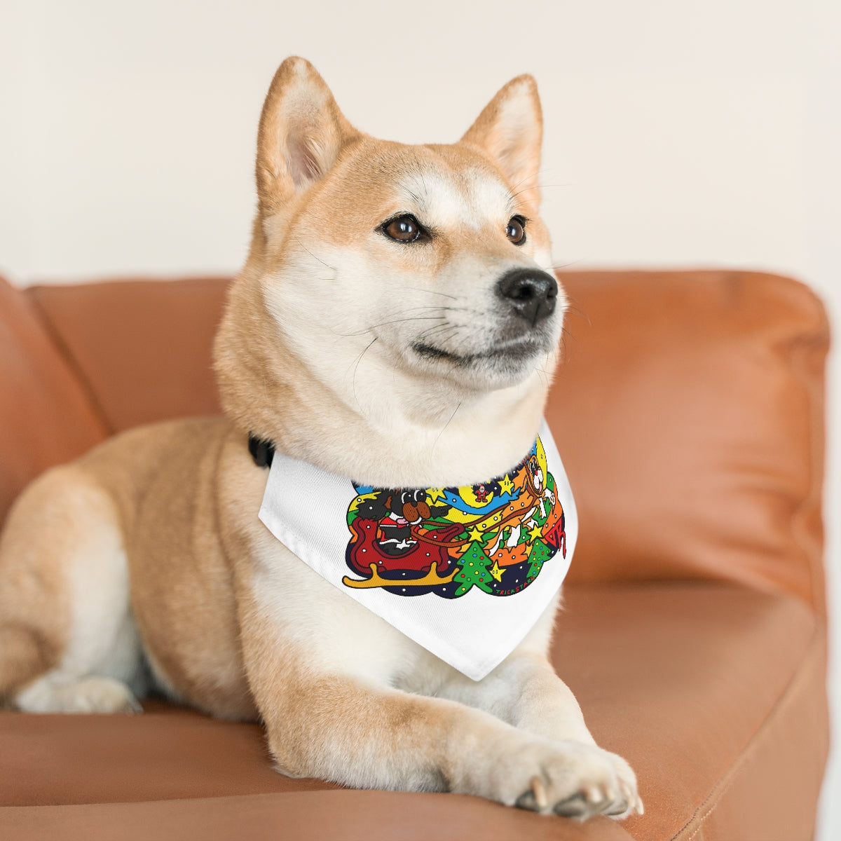 "Christmas Wufs" - Pet Bandana