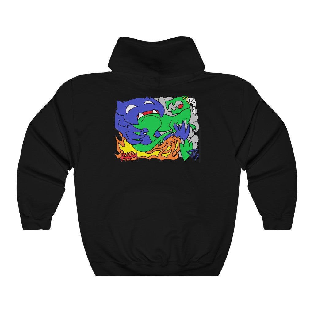 Dragon Artwork Hoodie | Artwork Hoodie | Three Star Studios