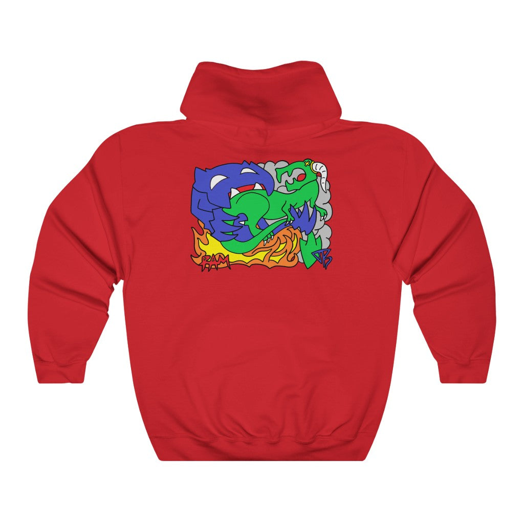 Dragon Artwork Hoodie | Artwork Hoodie | Three Star Studios