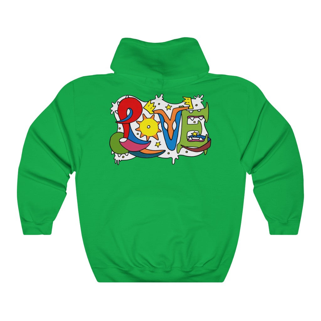 Premium Heavyweight Hoodie | LOVE Hoodie | Three Star